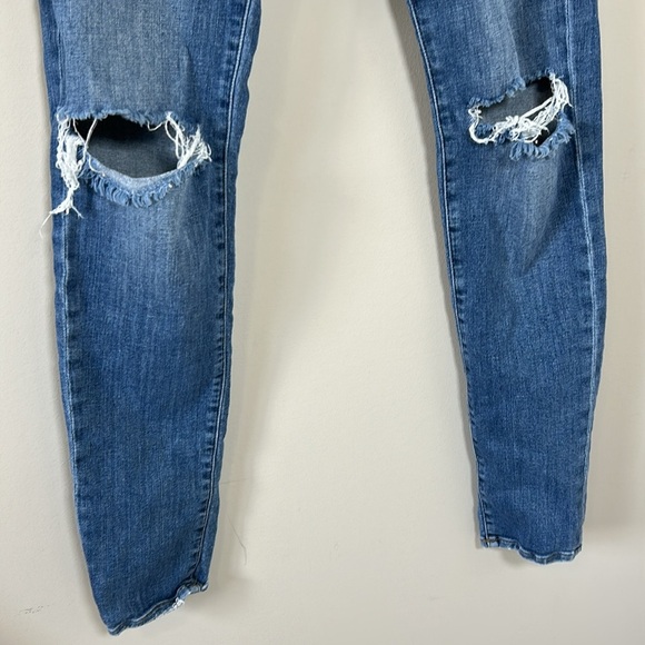Frame Denim Jagger True Skinny Conrad Mens Slit Knees Mid Rise Sz 34 - Picture 6 of 15